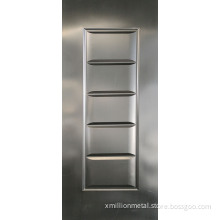 Hot slae embossed steel door panel